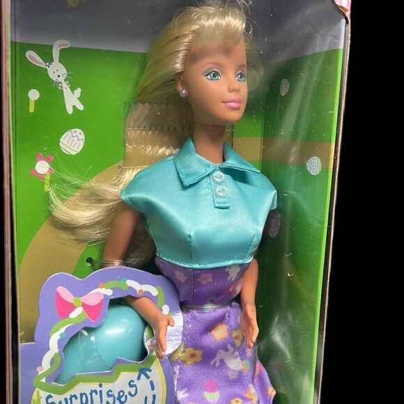 Barbie Doll Easter Surprise Mattel 1998 Special Edition 20542 Spring Vintage - Picture 2 of 13
